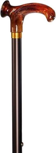 Produktbild Gastrock Gehstock Bernstein, anatomischer Griff links