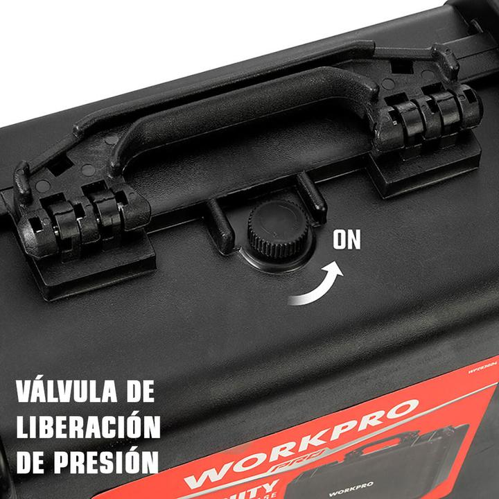 Actual product image Workpro Waterproof anti-shock suitcase 46,5 x 36 x 17,5 cm (2 pieces)