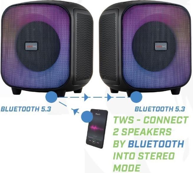 Actual product image Rebeltec Speaker PowerCube 500 60W RMS (12 h)