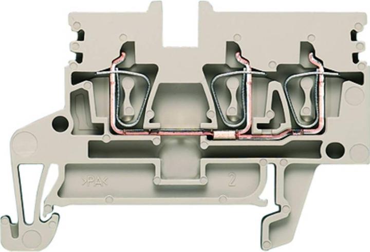 Produktbild Weidmüller Feed-through terminal,ZDU 2.5N/3AN