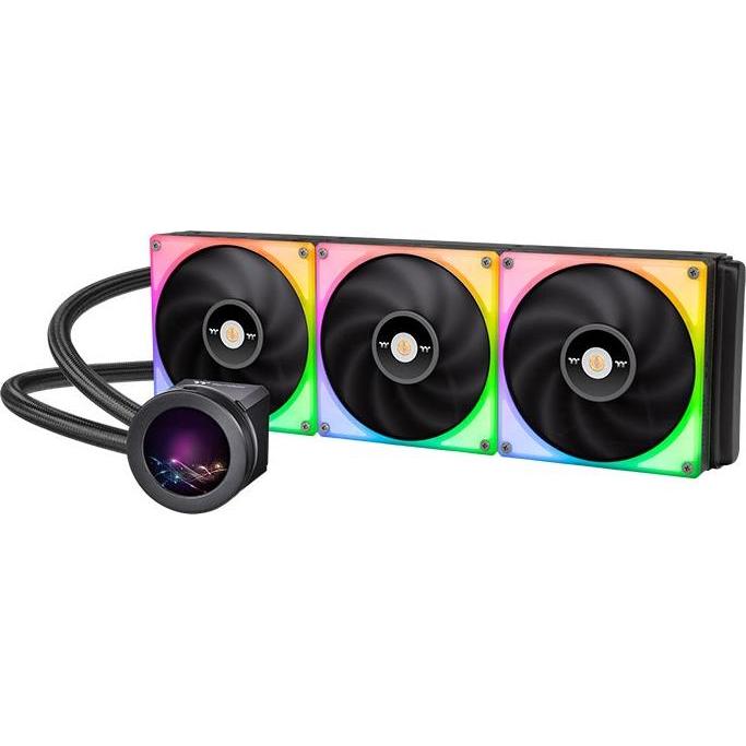 Thermaltake TT Toughliquid Ultra 420 RGB CPU Liquid CL-W370-PL14SW-A, CPU Wasserkühler, Schwarz