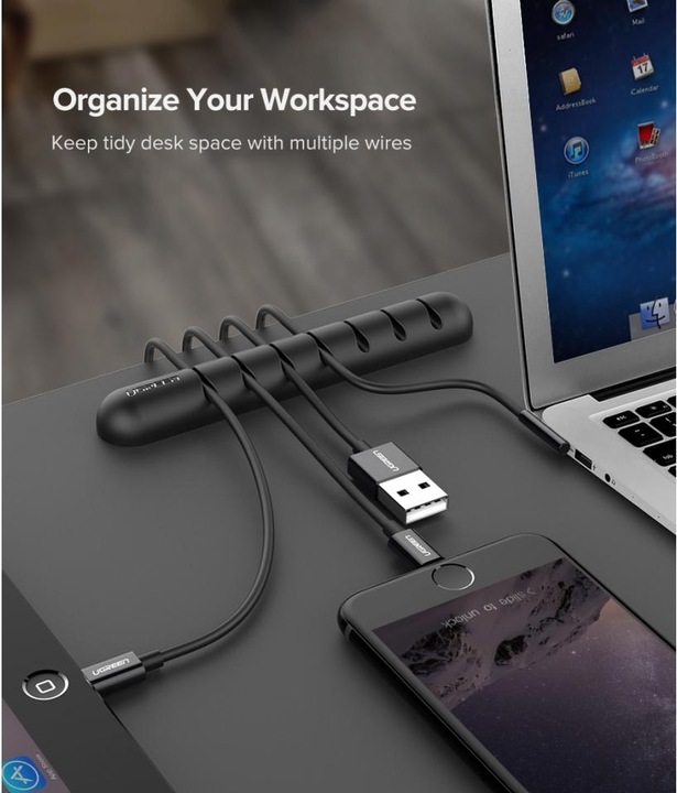 Actual product image Ugreen Cable organiser