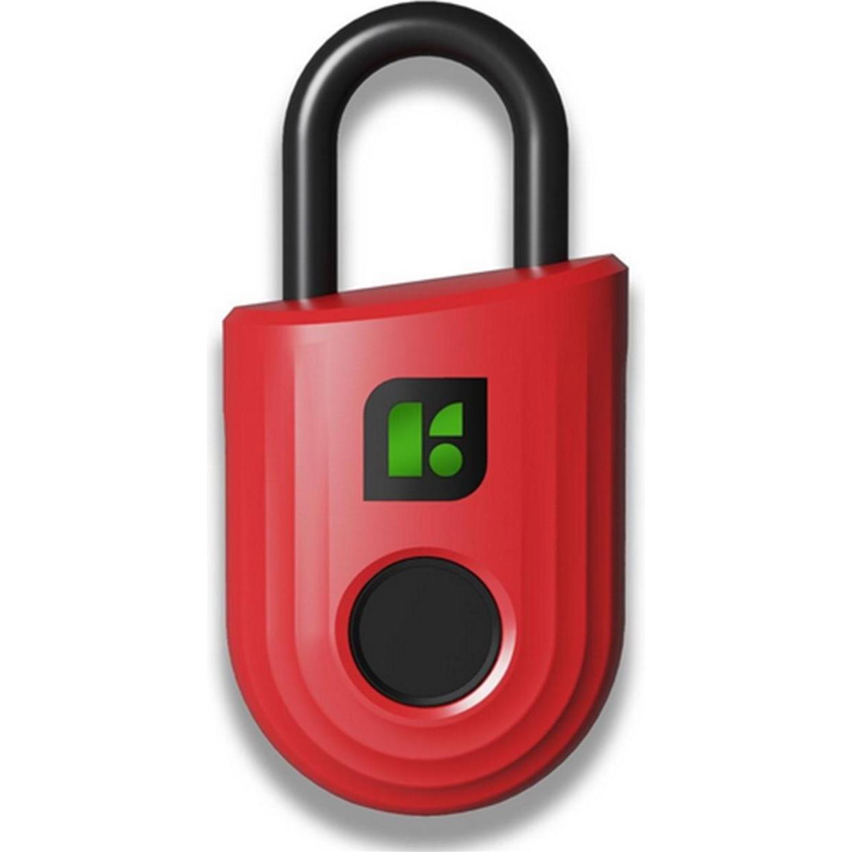 Igloohome, Vorhängeschloss, Padlock Lite, Fingerprint, Rot