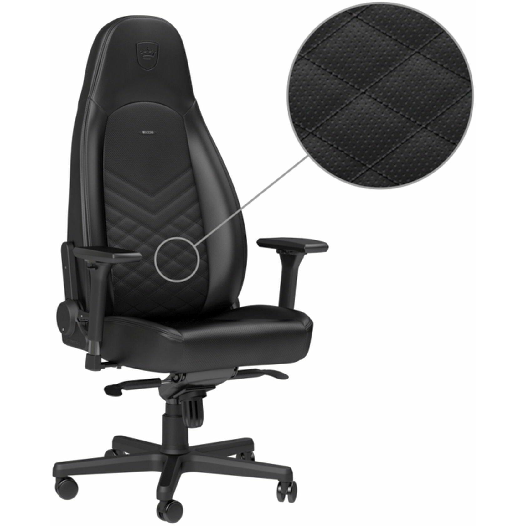 noblechairs Icon, Gaming Stuhl, Schwarz