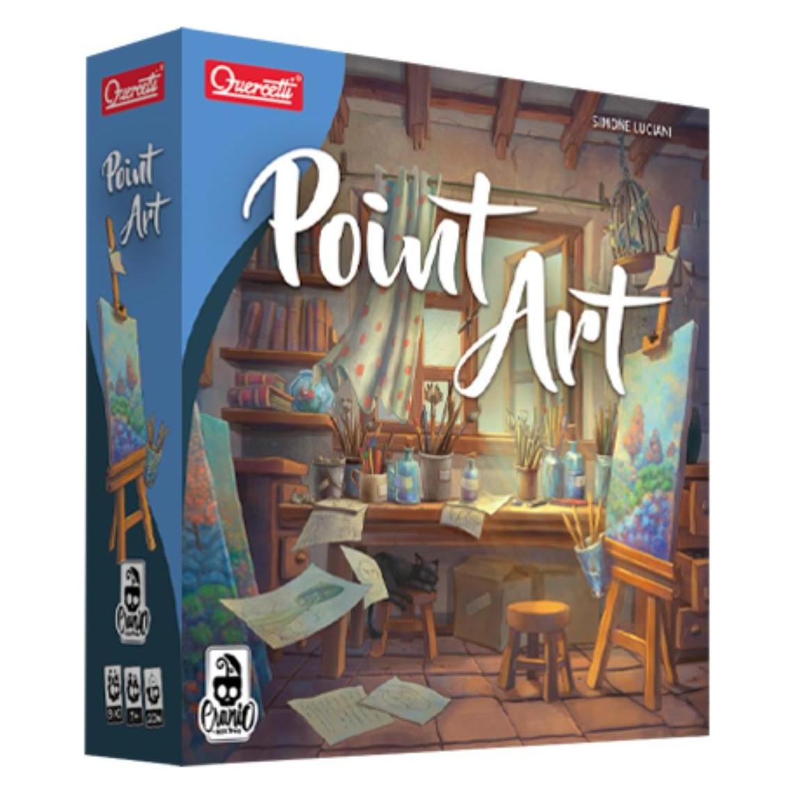 Cranio Creations Point Art, A Party Game on the Art of Guessing, Multilingual Edition (Multilingual) (52504201)