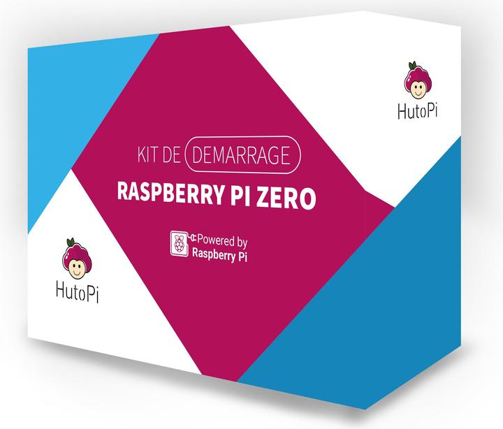 Actual product image HutoPi Raspberry Pi Zero 2WH - Starter Kit