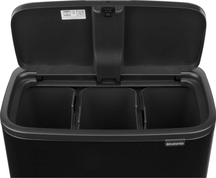 Actual product image Brabantia Recycling bin Bo Touch Bin black (33 l)