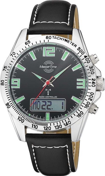 Image du produit Master Time MTGA-10873-22L Sporty Big Date (Chronographe, Montre radio-pilotée, 42 mm)