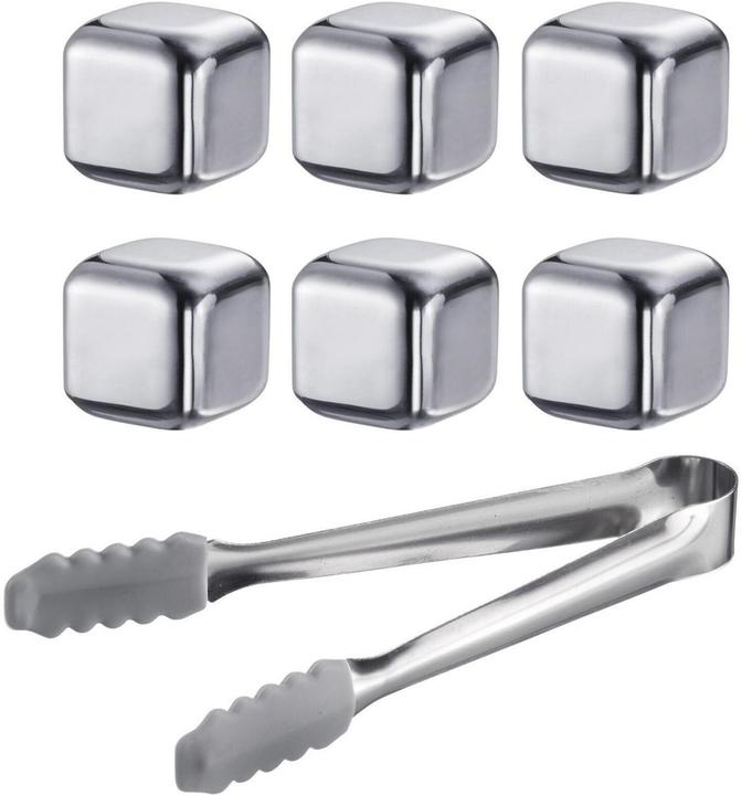 Westmark Ice cube w.tongs Cosmo 7pcs. (Whisky stones)