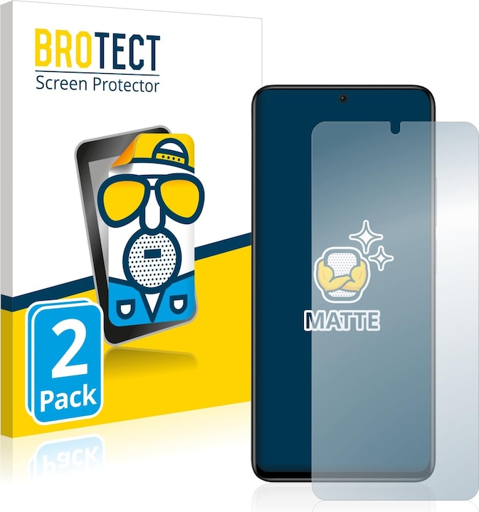Actual product image BROTECT Anti-glare screen protector matt (2 Piece, Xiaomi Redmi Note 11 Pro+ 5G)