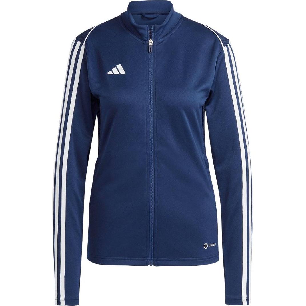 adidas, Damen, Fussballtrikot, Tiro 23 League Training Damen-Sweatshirt Marineblau HS3511 (XS) (XS), Blau, XS