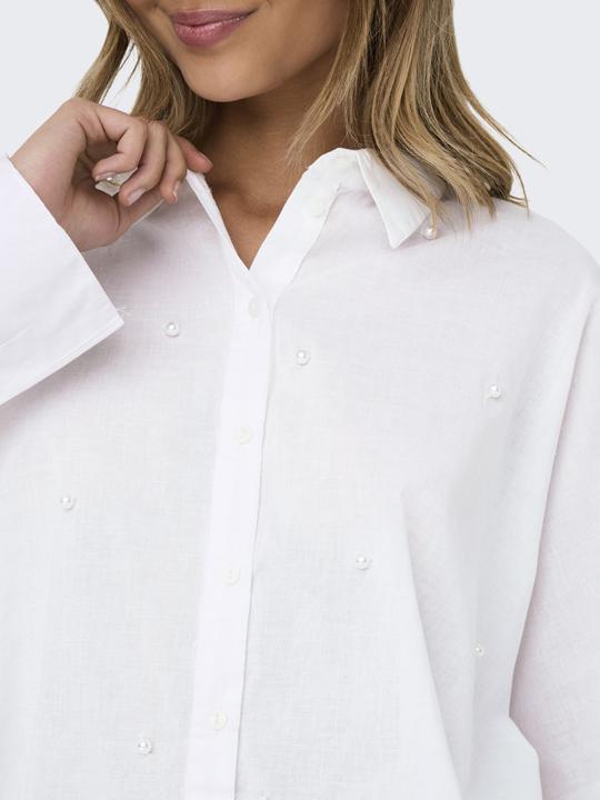 Produktbild Only Onlnew Lina Grace Ls Pearl Shirt Wvn (XS)