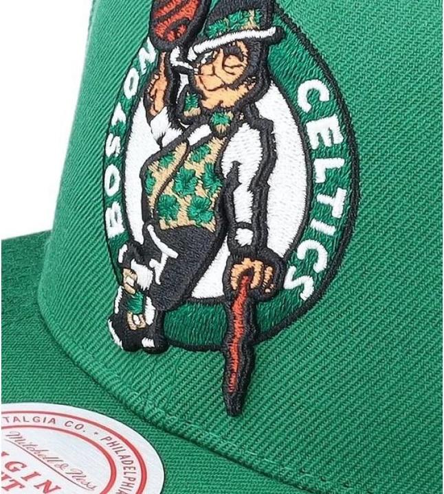 Produktbild Mitchell & Ness NBA Boston Celtics Team Ground 2.0 Snapback Cap (One Size)