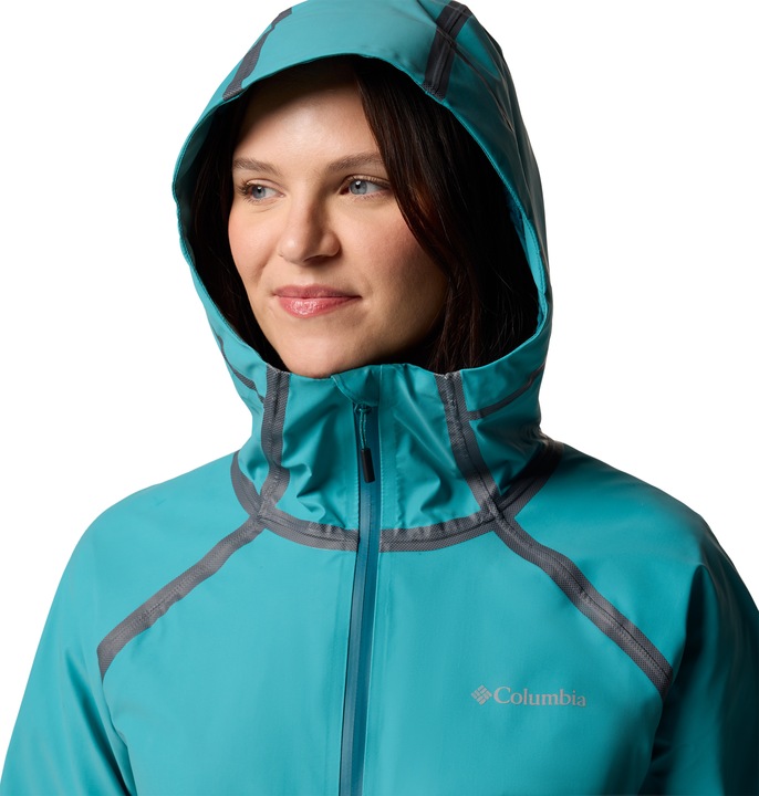 Immagine prodotto Columbia Giacca impermeabile con cappuccio Reign No Shine™ da donna (L)