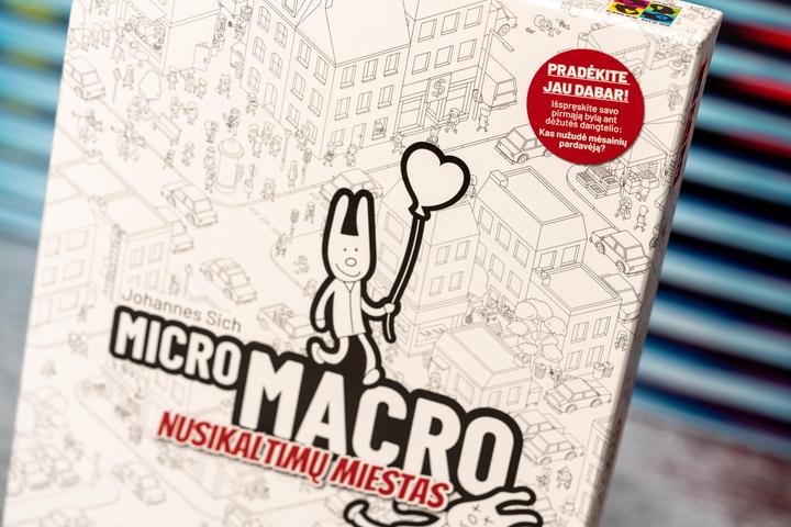 Productafbeelding Brain Games MicroMacro: een stad van misdaad LT (Litouws, 1 - 4 Spelers)