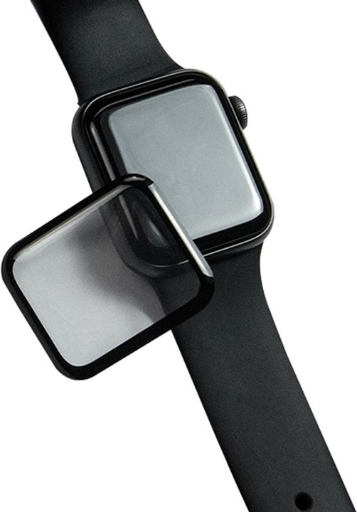 Actual product image Wave 3D PMMA -näytÃƒƒ¶nsuoja, Apple Watch, musta