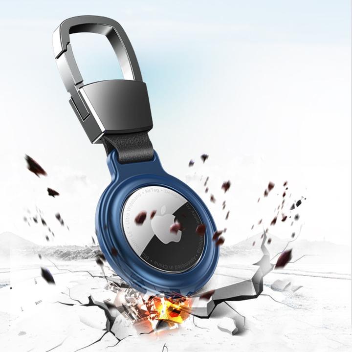 Immagine prodotto Ueli Express Portachiavi magnetico in alluminio per Apple AirTag Blu