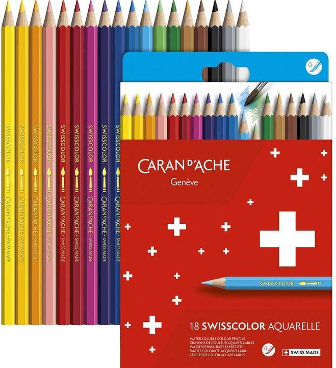 Immagine prodotto Caran d'Ache Acquerelli Swisscolor (18x)