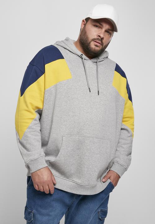 Actual product image Urban Classics Oversize 3-Tone Hoody (L)