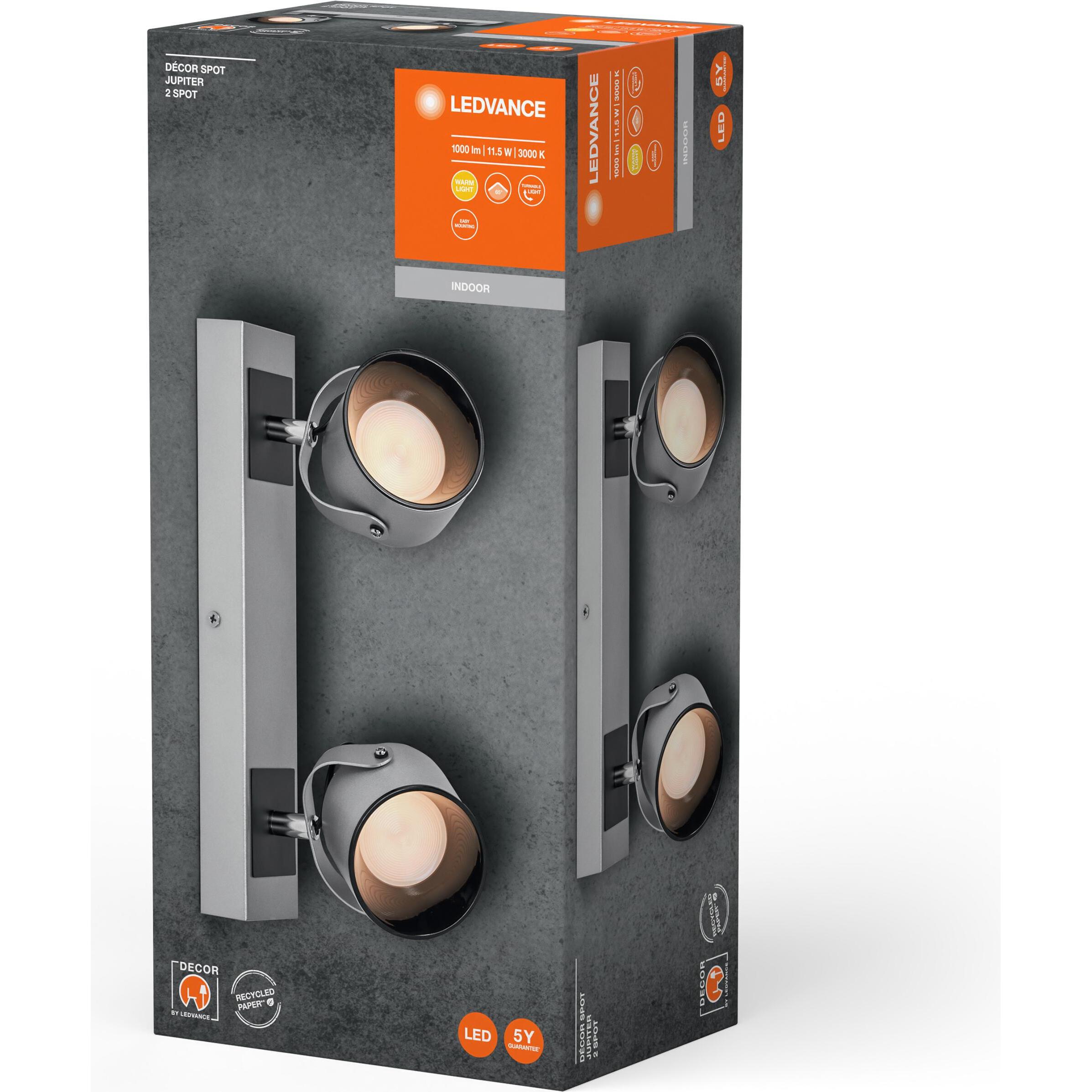 Thumbnail - Ledvance, Wandleuchte + Deckenleuchte, LEDV LED-Deckenleuchte (410 lm)