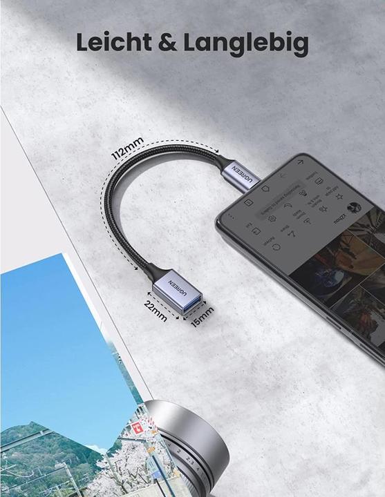 Produktbild Ugreen USB Typ-C zu (0.15 m, USB 3.0)