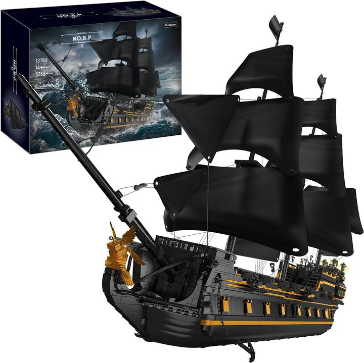 Image du produit Mould King 13186 - Black Pearl 2