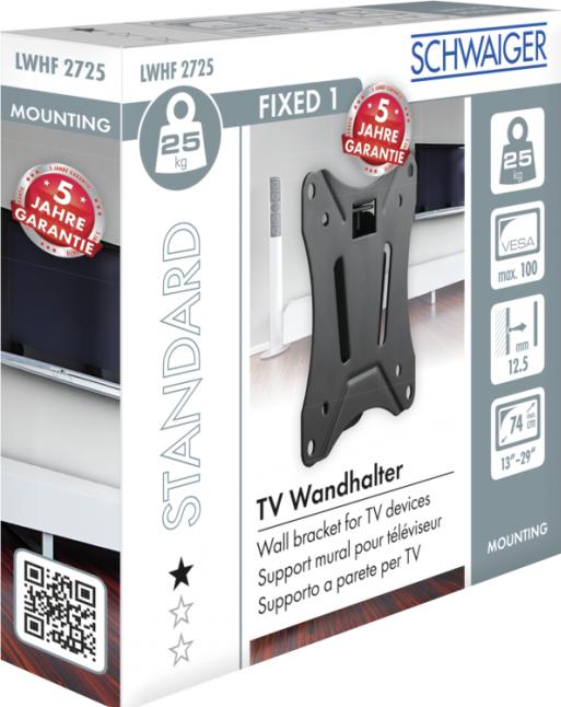 Actual product image Schwaiger LWHF2725 513 (Wall, 29", 25 kg)