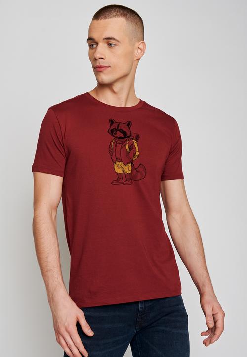 Immagine prodotto Greenbomb T-Shirt Animal Raccoon Hike (M)