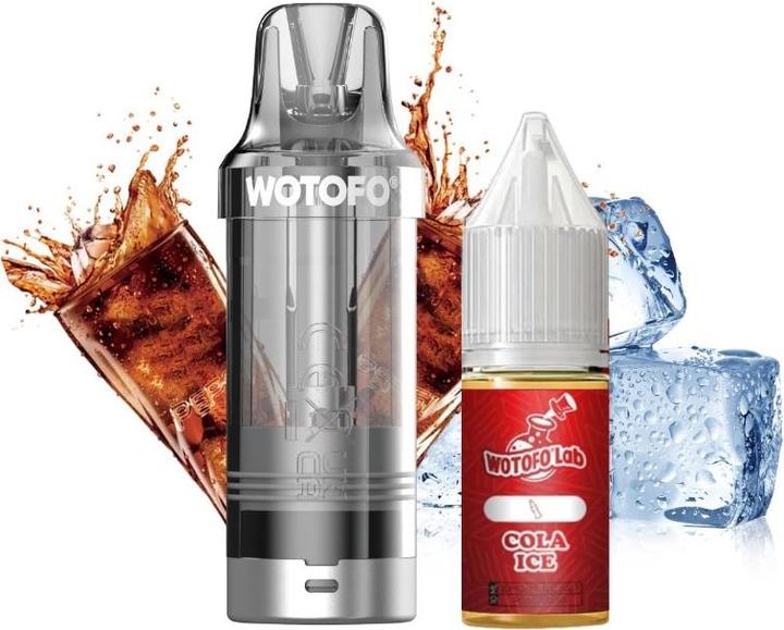 Produktbild Wotofo Nexpod Ersatzpod 7000 - Cola Ice (Ice Tea, Reis, Cola)