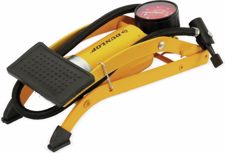 Actual product image Dunlop Foot pump pressure gauge