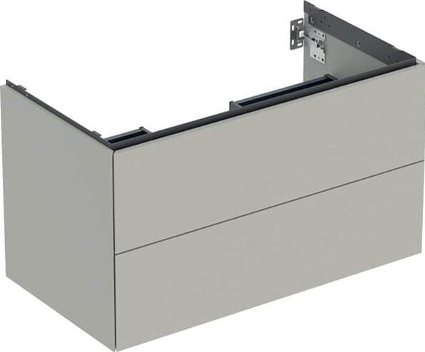 Actual product image Geberit ONE vanity unit, 2 drawers, 88.8x50.4x47cm, 505.263.00. (88.80 x 47 x 50.40 cm)