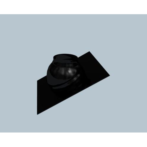 Thumbnail - Magni, Baubeschläge + Holzverbinder, Uni-Dachpfanne Polyline LAS DN 80/125, terrak., 25-45Grad, Kunstst.