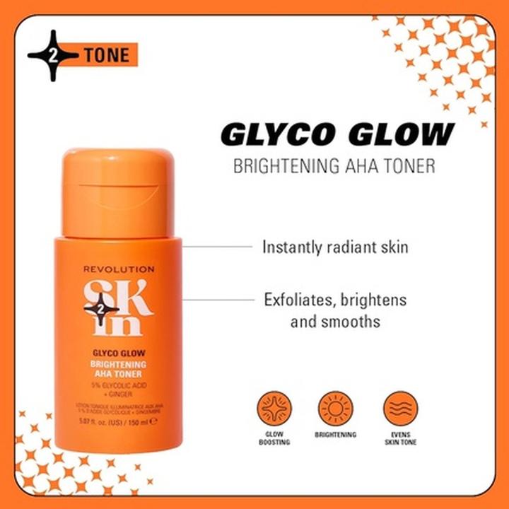Produktbild I Heart Revolution Revolution Skin Glyco Glow Brightening Toner for Radiant Skin
