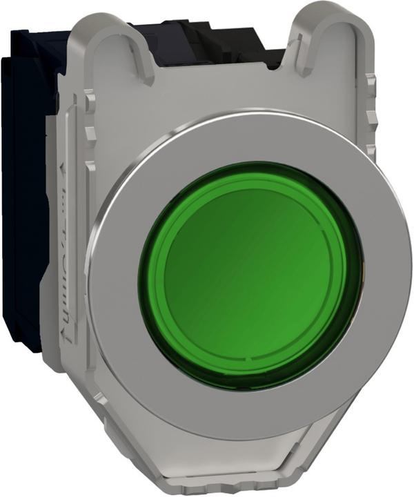 Actual product image Schneider Electric Illuminated pushbutton Harmony XB4F, 30mm, XB4FW33B5