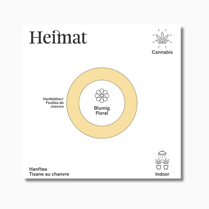 Produktbild Heimat Hanftee Focus (Good Day) (20 g)