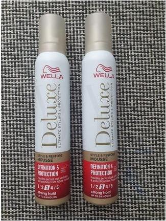 Actual product image Wella DELUXE Definition & Protection, pianka do włosów, 200 ml (200 ml, Foaming agent)