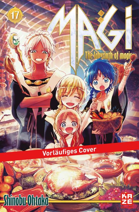 Produktbild Magi - The Labyrinth of Magic 17 (Deutsch, Shinobu Ohtaka, 2015)