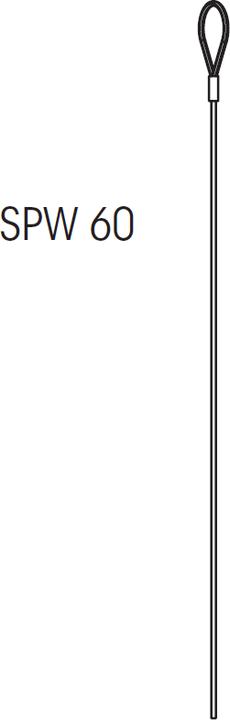 Immagine prodotto Nordic Fune metallica Global Trac SPW60-1 in acciaio, 3m