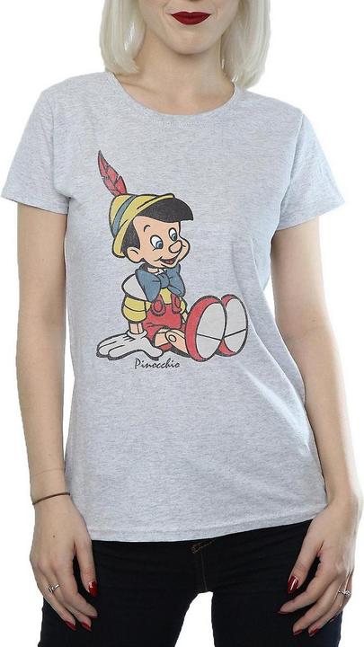 Actual product image Pinocchio Womens/Ladies Classic Heather T-Shirt (XS)