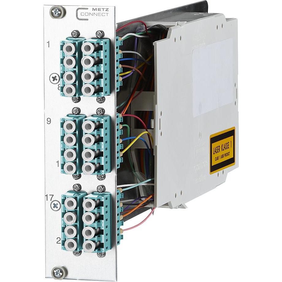 Metz Connect 1528S578061E - Faser - LC - Aqua-Farbe - Silber - Aluminium - Keramik - Kunststo, Server Zubehör, Silber