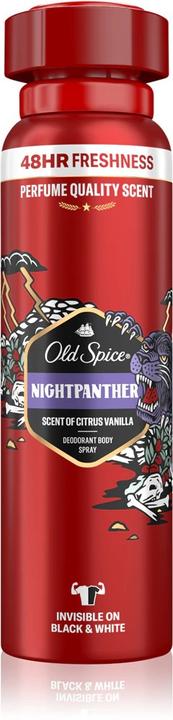Image du produit Old Spice Déodorant spray NightPanther (déodorant pour le corps en spray) 150 ml (Spray, 150 ml)