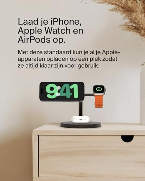 Produktbild Belkin Boost Charge Pro Qi2 3in1 (15 W)