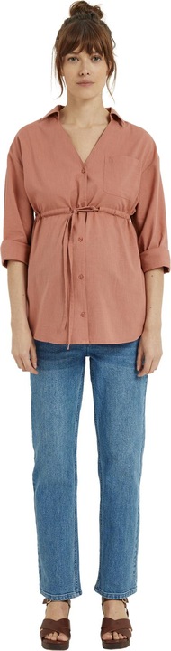 Actual product image Vertbaudet Bluse in Leinenoptik für Schwangerschaft und Stillzeit