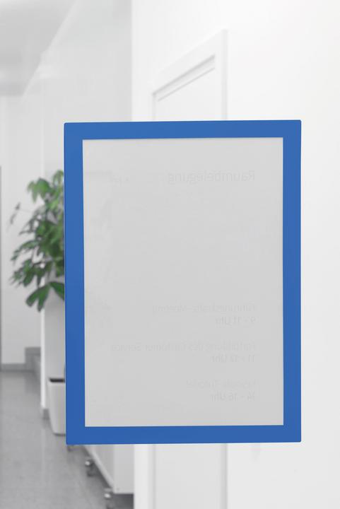 Actual product image Magnetoplan Information frame magnetofix, DIN A4, blue (1x)