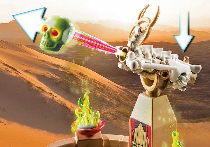 Actual product image Playmobil Sal'ahari Sands - Temple of the Skeleton Army (70751, Playmobil Novelmore)