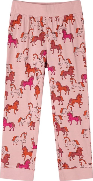Actual product image VidaXL Children's pyjamas with long sleeves light pink 104,Material: 95 (104)