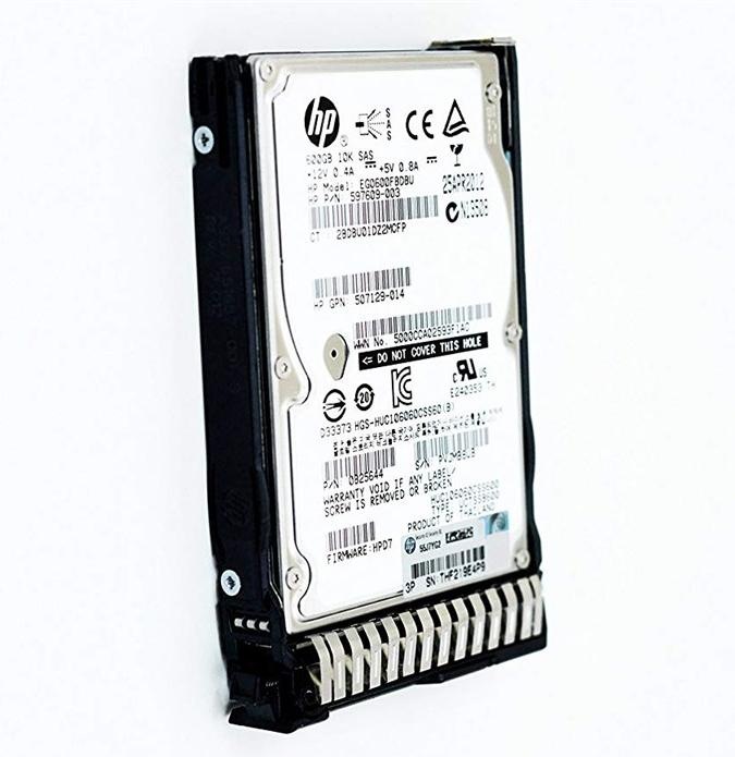 Actual product image HPE 653957-001 Hard disk (0.60 TB, 2.5")