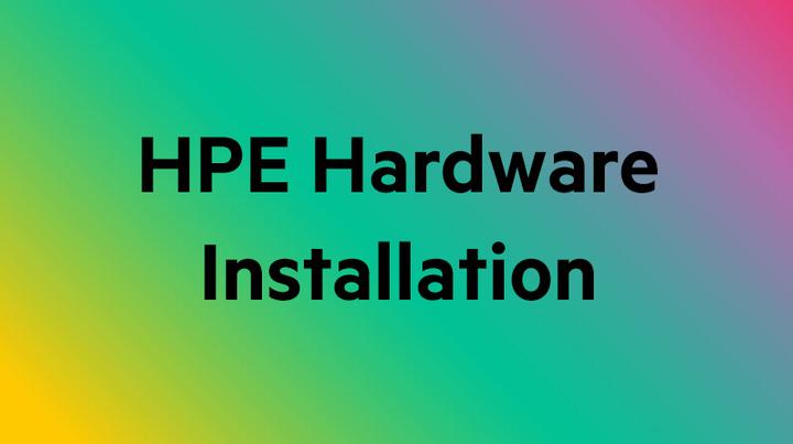 Produktbild HPE Installation- & Start-Up-Service für ProLiant DL380x(p) (Technische Unterstützung, Post Warranty)