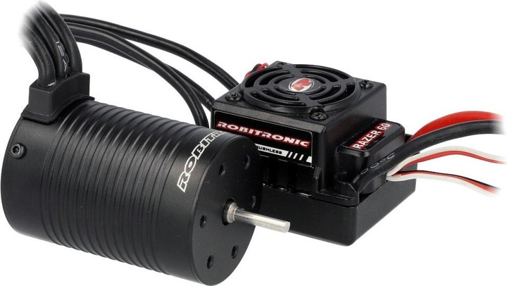 Produktbild Robitronic Razer ten Brushless Combo 60A 2-3s Motor 3652 4600kV