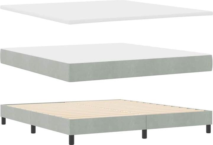 Image du produit VidaXL Cadre de lit King Size (180 x 200 cm)
